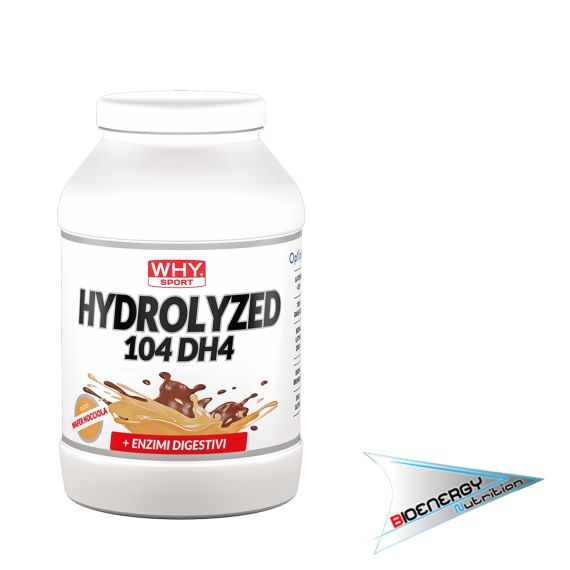 Why-Hydrolyzed 104 DH4  900 Gr Wafer nocciola  